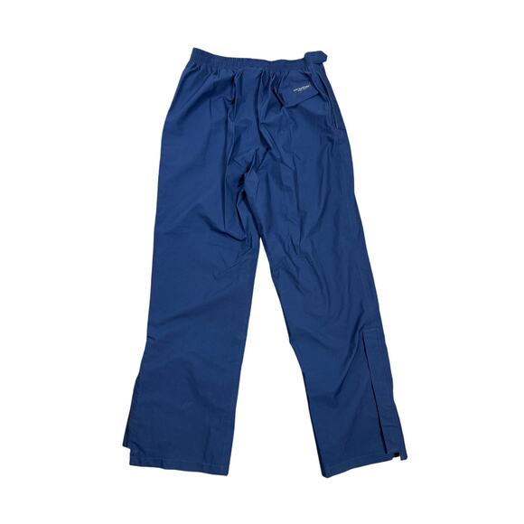 Tourney Vintage Men's GoreTex Rain Pants Waterproof Golf Navy Blue Zip Cuffs L - Picture 8 of 12